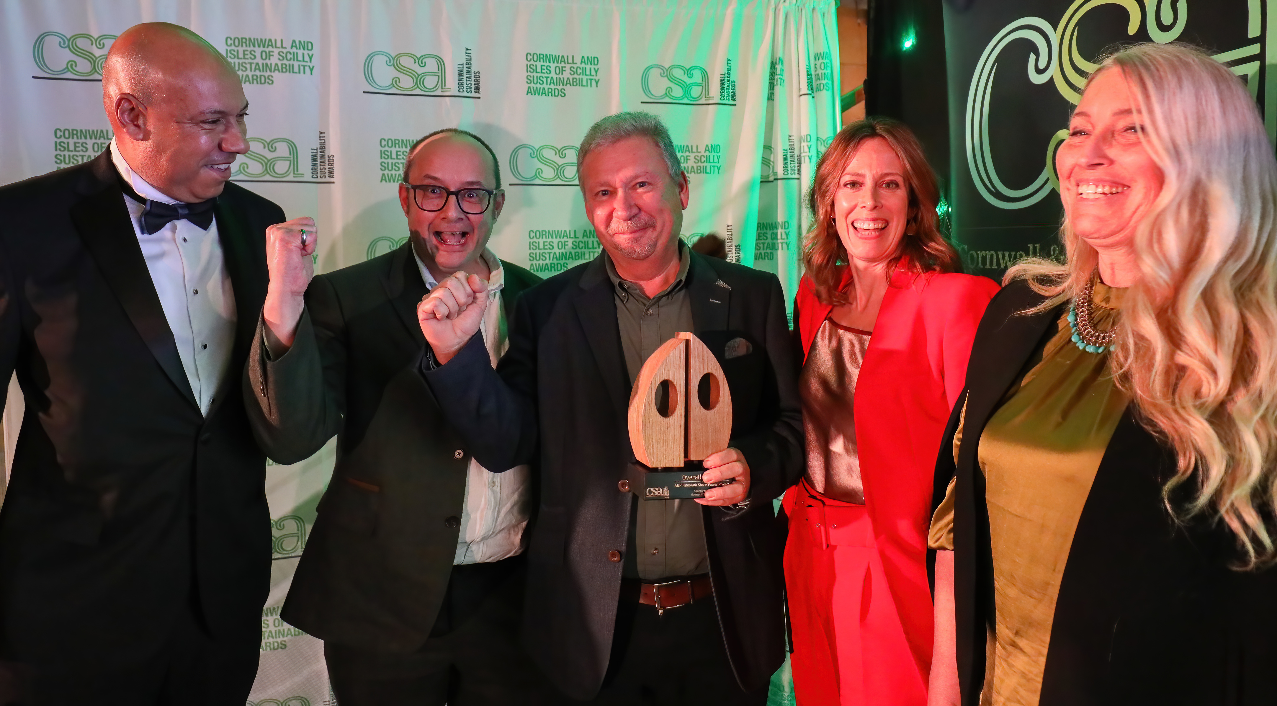 Overall Winner AP Justin Olosunde Caroline Carter Sacha Dench